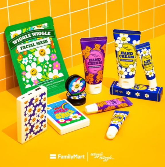 ファミリーマートと韓国の人気ライフスタイルブランドwiggle wiggleが初コラボ！サムネイル画像