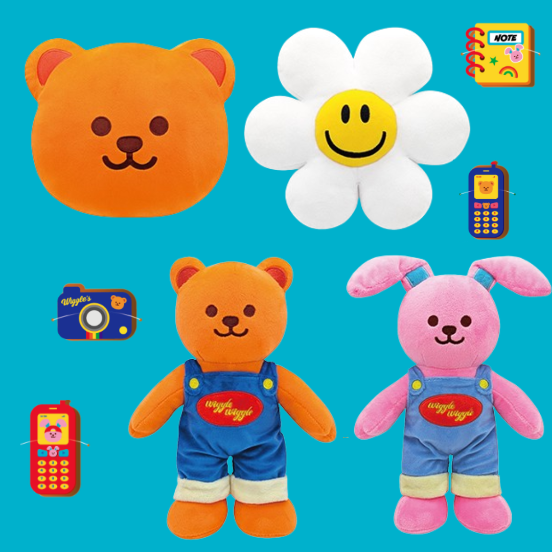 wiggle wiggleがラウンドワンに登場！全国のラウンドワンで、ぬいぐるみ＆ダイカットクッションの限定プライズを展開サムネイル画像