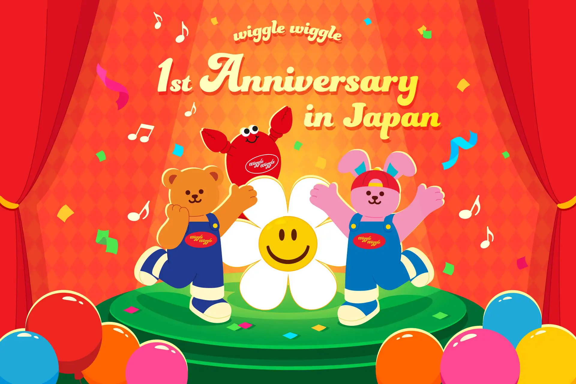 wiggle wiggle 日本初旗艦店「WIGGLE WIGGLE.ZIP HARAJUKU」1周年記念レセプションを開催サムネイル画像