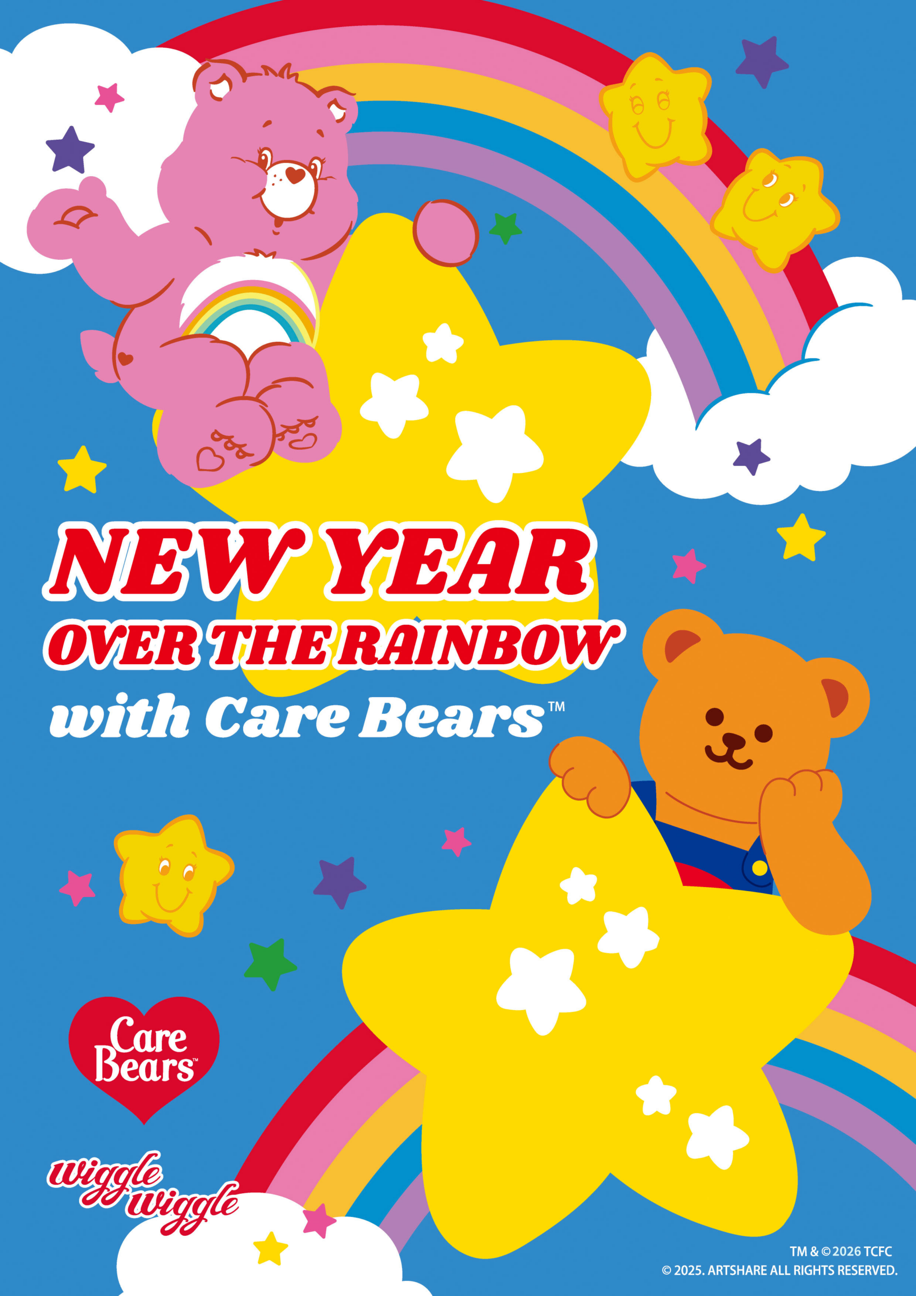 Care Bears™ と wiggle wiggle のコラボアイテムが登場！サムネイル画像